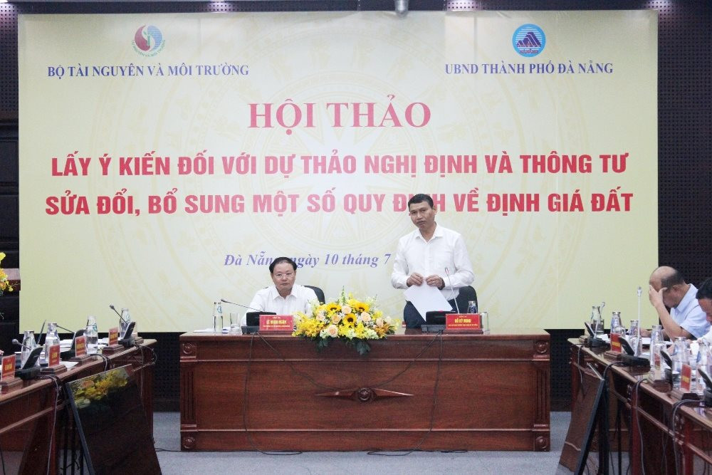 Đóng góp ý kiến xây dựng Dự thảo Nghị định và Thông tư sửa đổi, bổ sung một số quy định về định giá đất ở miền Trung - Tây Nguyên