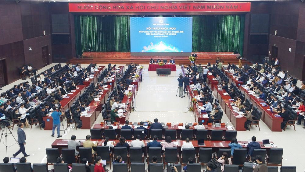 Đà Nẵng: Khai mạc Hội thảo khoa học thảo luận, lấy ý kiến dự thảo Luật Đất đai (sửa đổi)