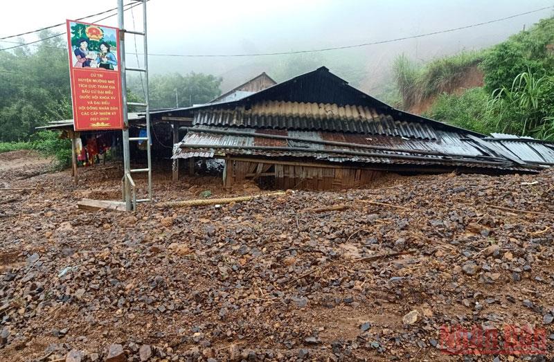 Mưa lũ tại Điện Biên gây thiệt hại ước tính gần 6,2 tỷ đồng
