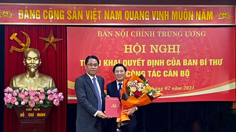 Đồng chí Đặng Văn Dũng giữ chức Phó Trưởng Ban Nội chính Trung ương