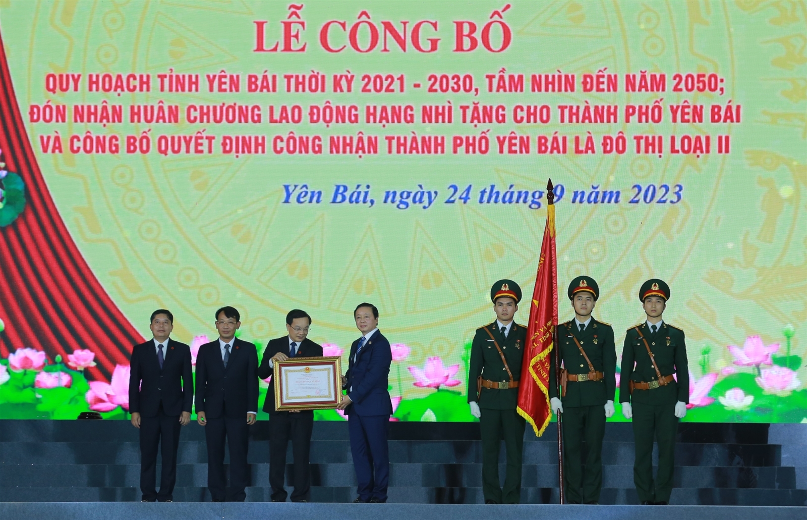 Yên Bái sẽ nhanh chóng phát triển 'Xanh - Hài hòa - Bản sắc và Hạnh phúc'