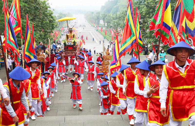 Giỗ tổ Hùng Vương - Lễ hội Đền Hùng: Thiêng liêng mảnh đất cội nguồn