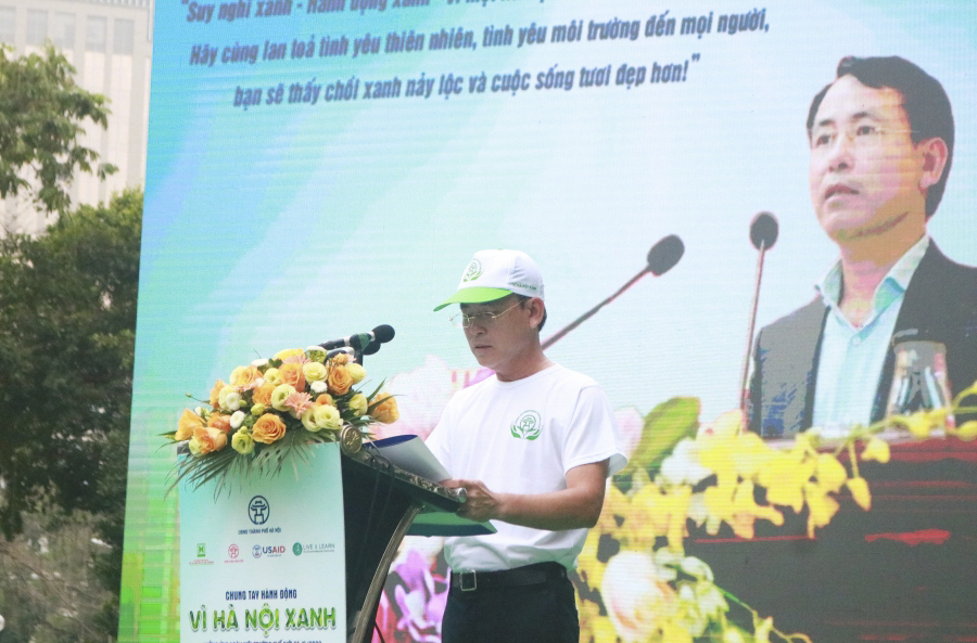 Lễ phát động hưởng ứng Tháng hành động vì môi trường và Ngày Môi trường Thế giới: Chung tay vì một Hà Nội xanh