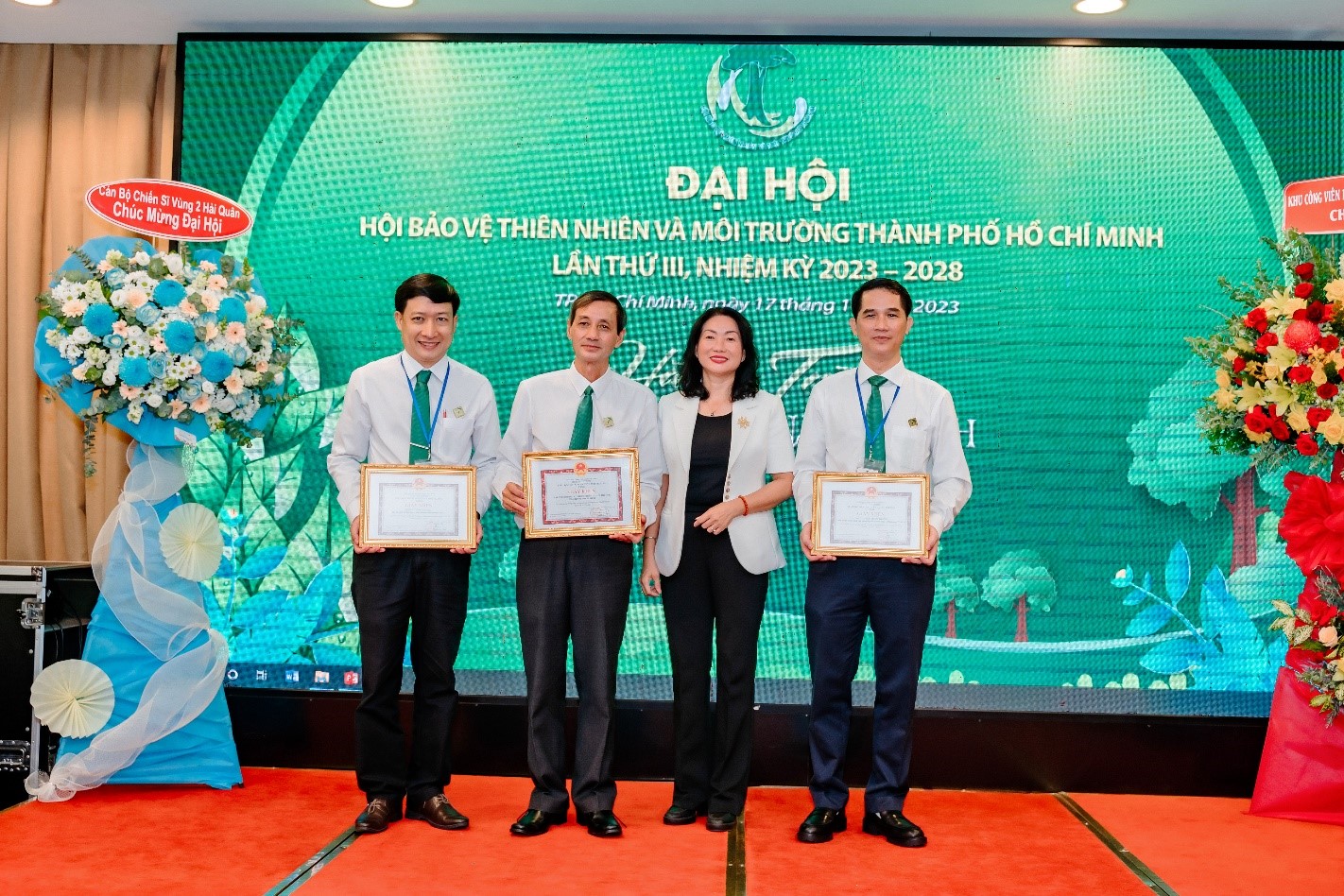 Ông Đặng Văn Khoa tiếp tục giữ chức Chủ tịch Hội Bảo vệ Thiên nhiên và Môi trường TP. Hồ Chí Minh