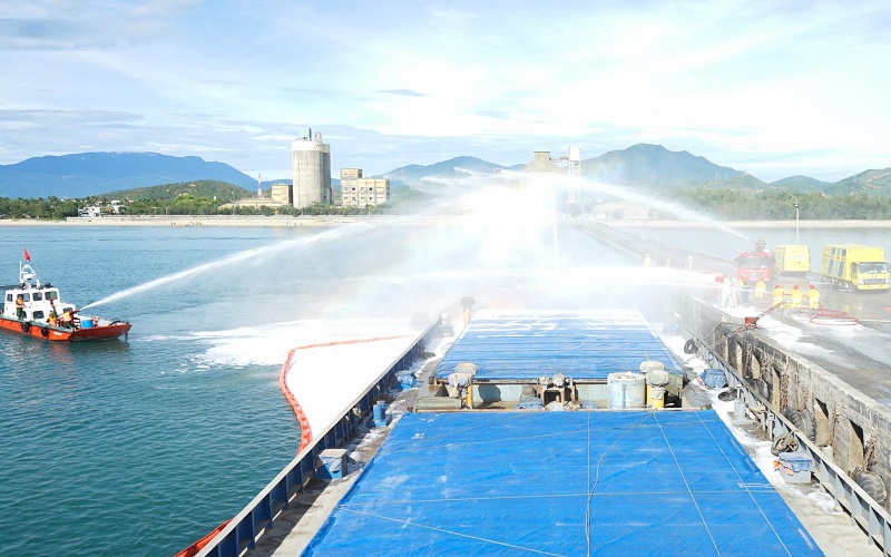 Diễn tập sự cố tràn dầu thành phố Đà Nẵng năm 2023