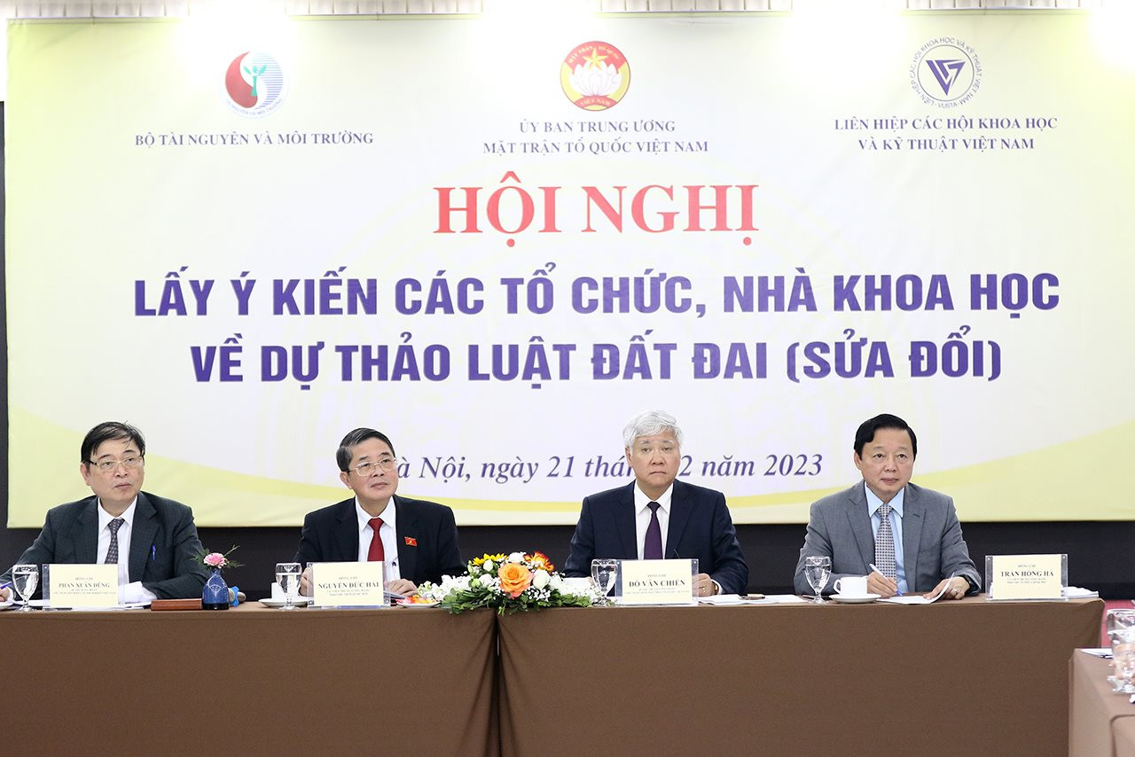 Phó Thủ tướng Trần Hồng Hà: Xây dựng Luật Đất đai sửa đổi để mọi người dân đều hiểu và áp dụng thực hiện