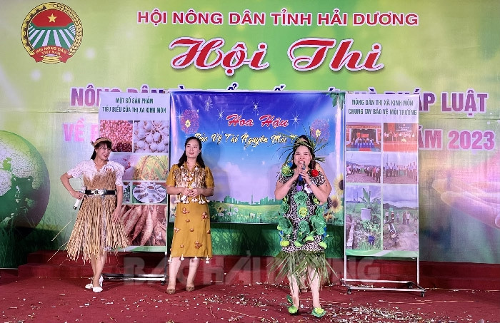 Đội Kinh Môn (Hải Dương) giành giải nhất hội thi kiến thức về bảo vệ tài nguyên, môi trường