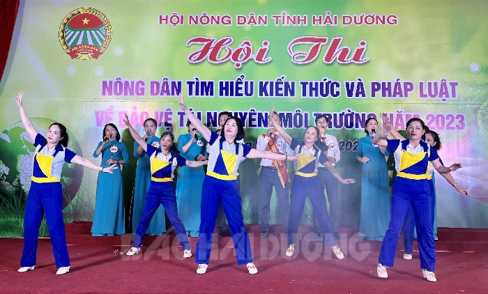 Đội Kinh Môn (Hải Dương) giành giải nhất hội thi kiến thức về bảo vệ tài nguyên, môi trường