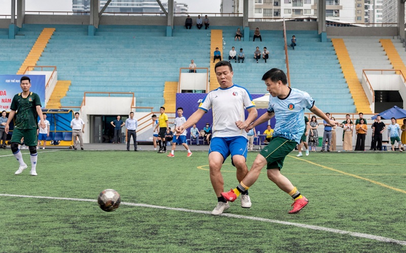 Đội bóng đá Bộ TN&MT giành vô địch Giải bóng Công đoàn Viên chức Việt Nam 2024