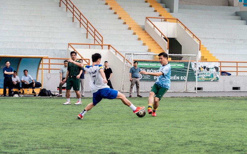 Đội bóng đá Bộ TN&MT giành vô địch Giải bóng Công đoàn Viên chức Việt Nam 2024