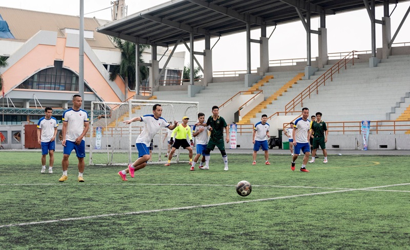 Đội bóng đá Bộ TN&MT giành vô địch Giải bóng Công đoàn Viên chức Việt Nam 2024