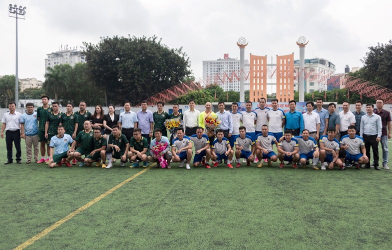 Đội bóng đá Bộ TN&MT giành vô địch Giải bóng Công đoàn Viên chức Việt Nam 2024