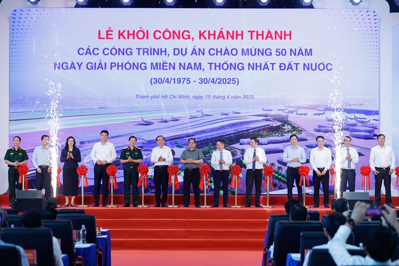 Đồng loạt khởi công, khánh thành 80 công trình, dự án lớn trên cả nước với số vốn 445.000 tỷ đồng