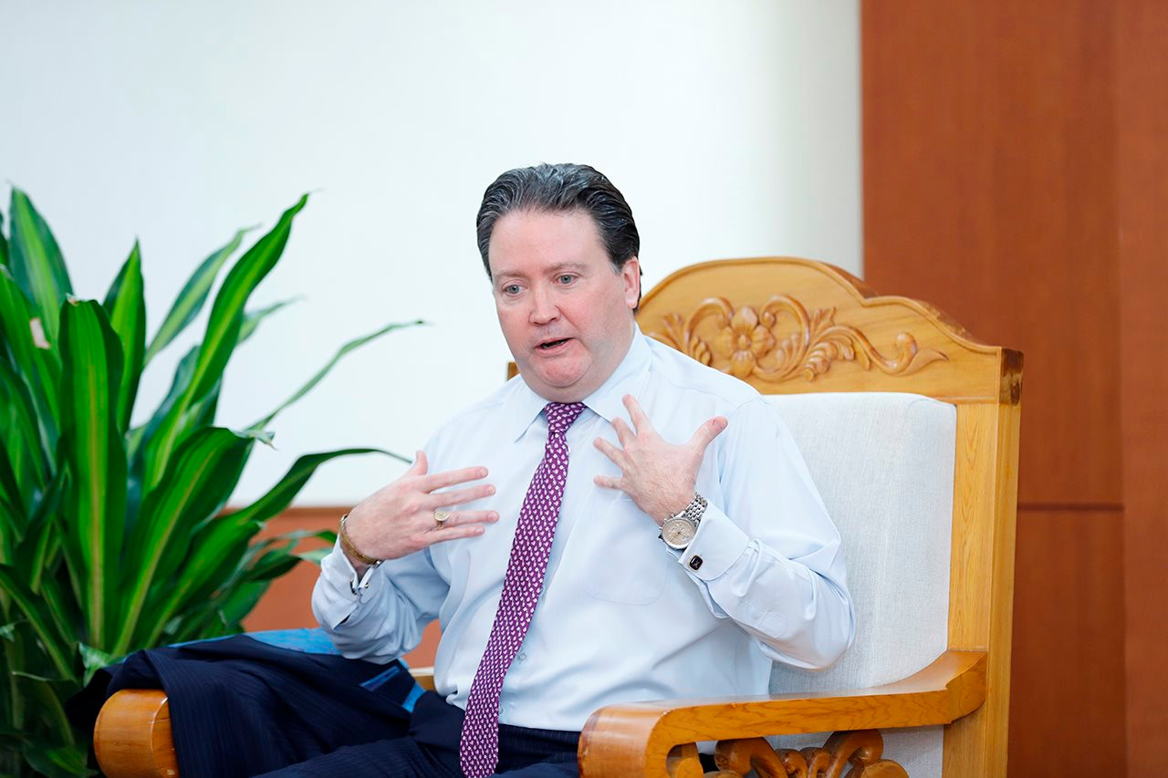 Bộ trưởng Đặng Quốc Khánh tiếp và làm việc với Đại sứ Hoa Kỳ tại Việt Nam