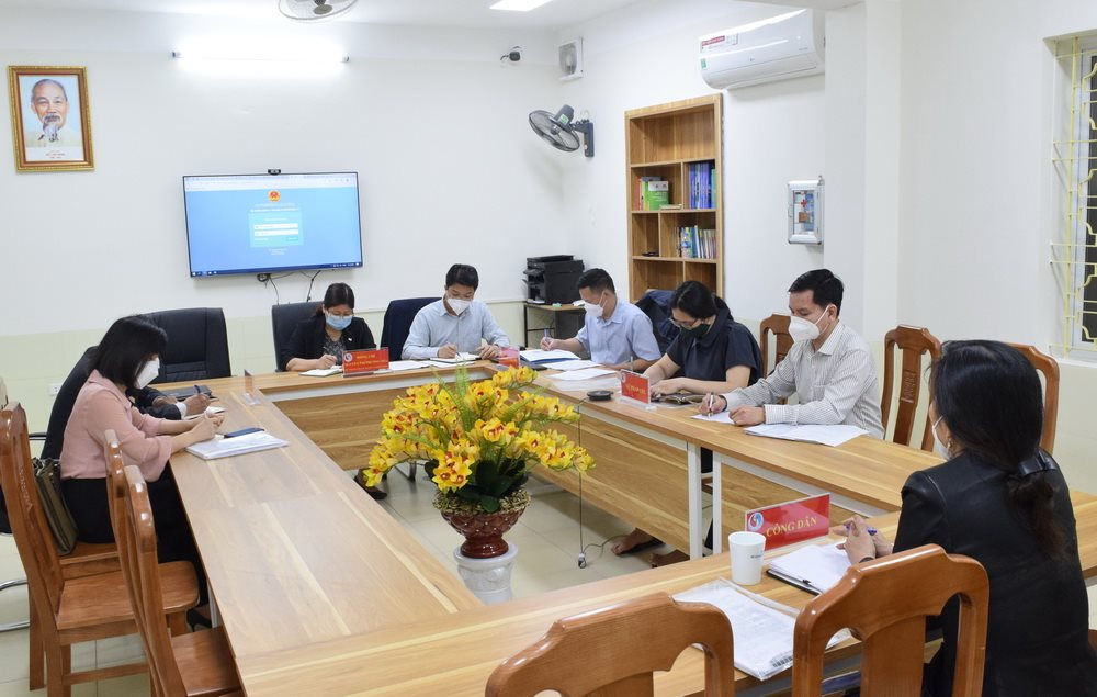 Lãnh đạo Bộ TN&MT tiếp công dân định kỳ tháng 3/2022