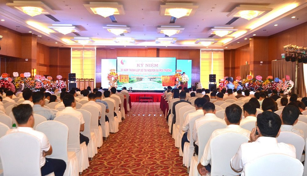 Sở Tài nguyên và Môi trường tỉnh Thái Bình kỷ niệm 20 năm thành lập