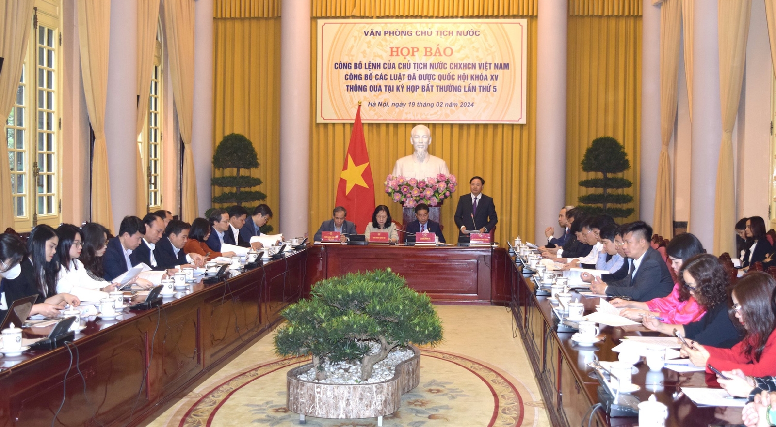 Công bố Lệnh của Chủ tịch nước về Luật Đất đai 2024