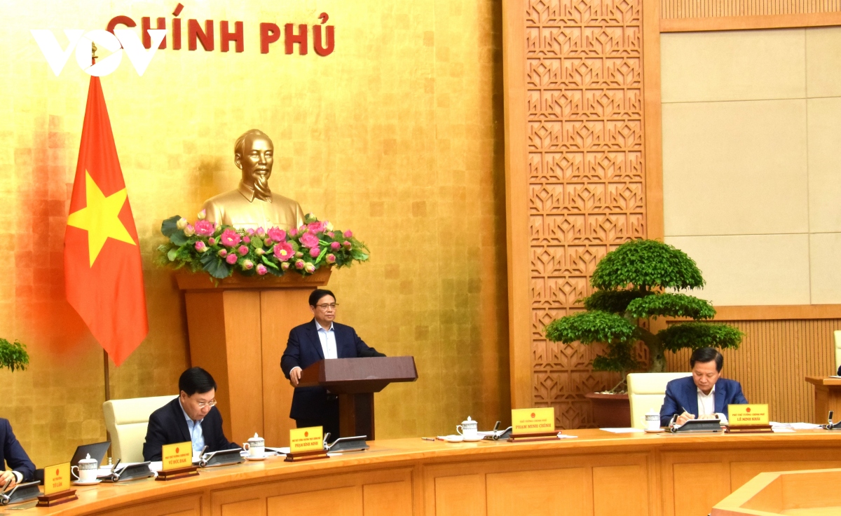 Thủ tướng Phạm Minh Chính chủ trì phiên họp Chính phủ thường kỳ tháng 11