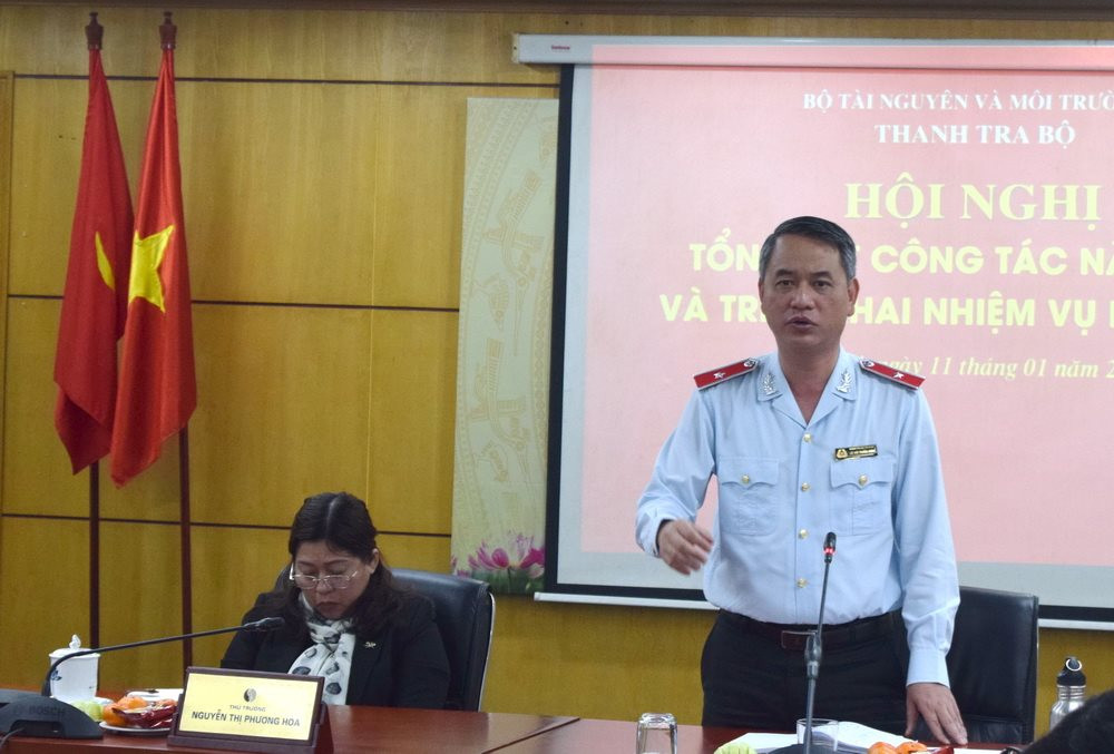 Thanh tra Bộ TN&MT triển khai nhiệm vụ năm 2023