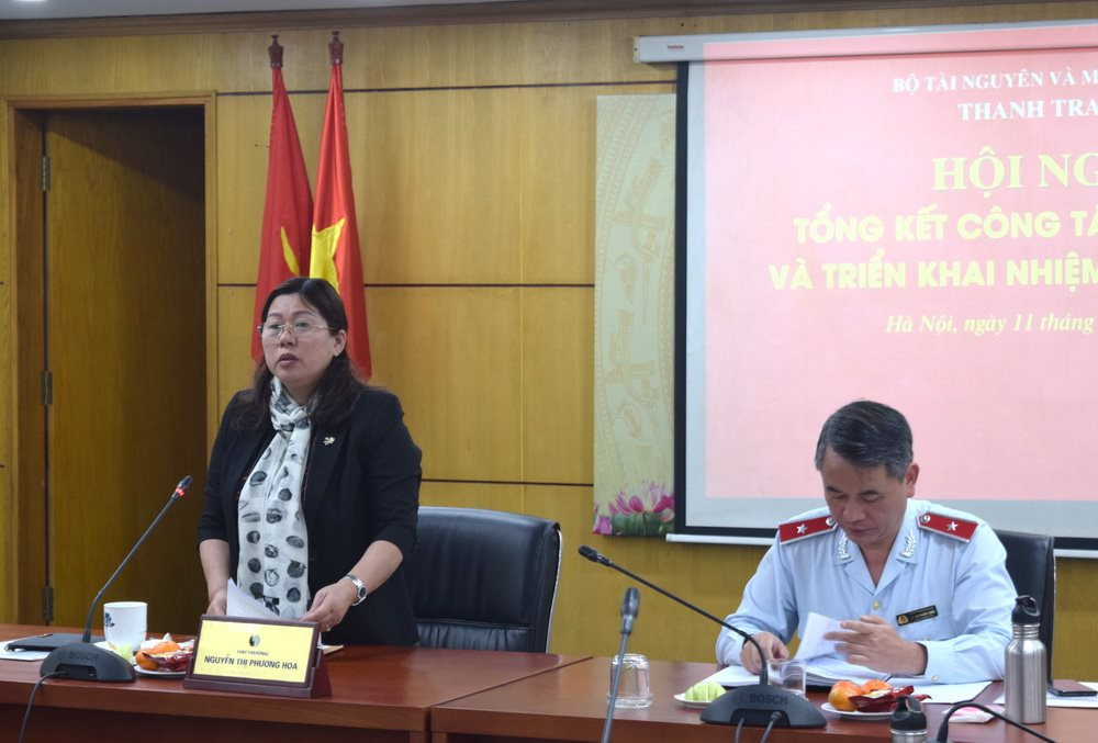 Thanh tra Bộ TN&MT triển khai nhiệm vụ năm 2023