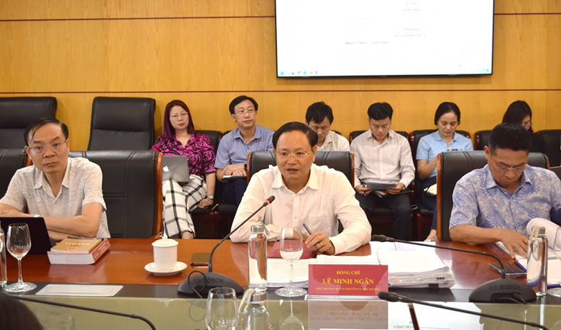 Bộ TN&MT làm việc với một số Bộ, ngành để hoàn thiện Dự án Luật Đất đai (sửa đổi)