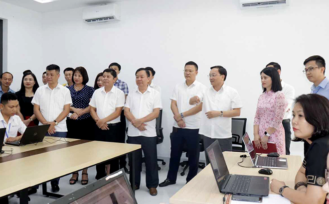 Thành phố Yên Bái khánh thành công trình Trung tâm Lưu trữ cơ sở dữ liệu đất đai