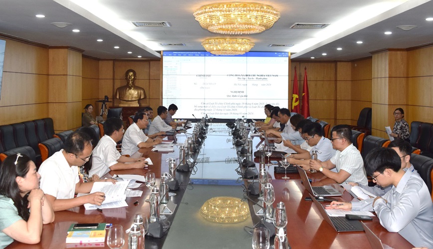 Hoàn thiện Dự thảo Nghị định quy định về giá đất