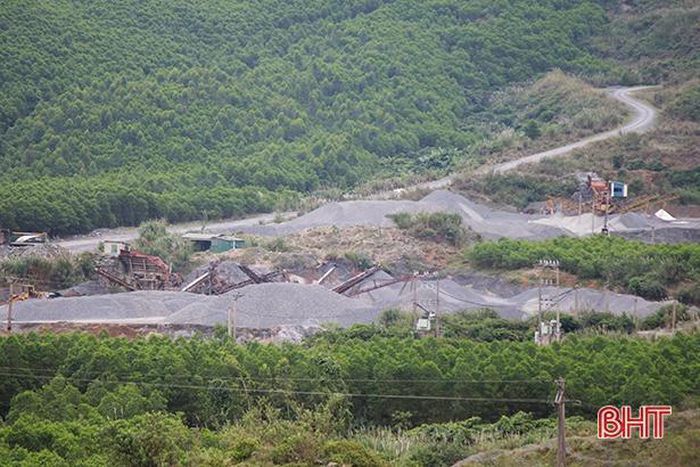 Hà Tĩnh đóng cửa 3 mỏ khai thác khoáng sản
