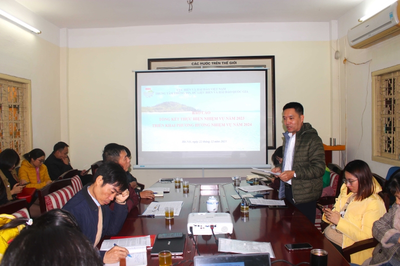 Xây dựng, cơ sở dữ liệu tài nguyên, môi trường biển và hải đảo quốc gia, góp phần nâng cao năng lực quản lý biển