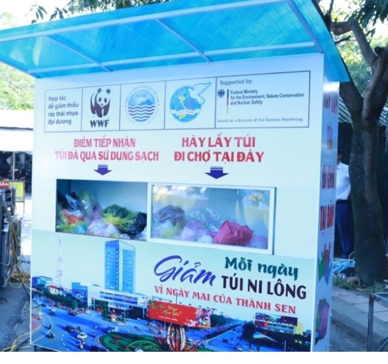 Ghi nhận trong thay đổi hành vi sử dụng nhựa ở một số địa phương