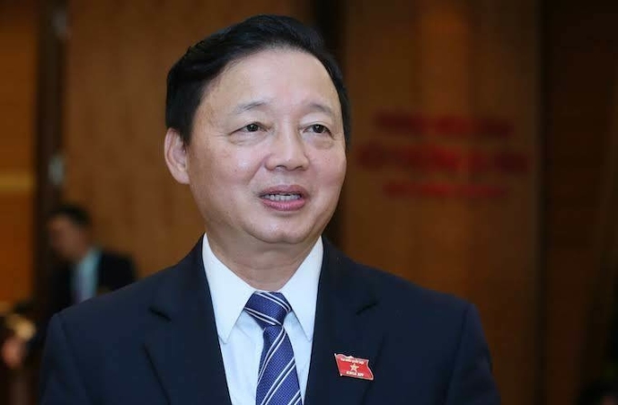 Bộ trưởng Bộ TN&MT Trần Hồng Hà: Cần xây dựng các đô thị thông minh  có khả năng chống chịu thời tiết cực đoan,  khi mưa lớn thì có khu vực chứa nước  như cánh đồng, sân vận động, các bể chứa...
