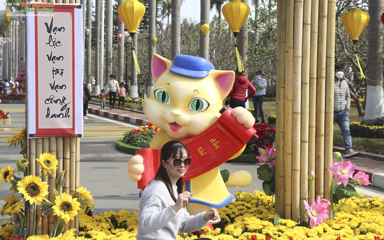 Bắc Ninh: Đường hoa Lý Thái Tổ chào Xuân Quý Mão năm 2023