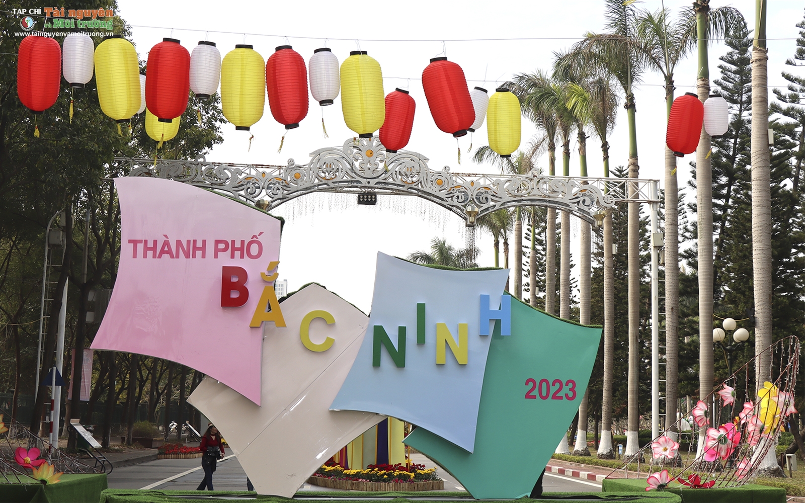 Bắc Ninh: Đường hoa Lý Thái Tổ chào Xuân Quý Mão năm 2023