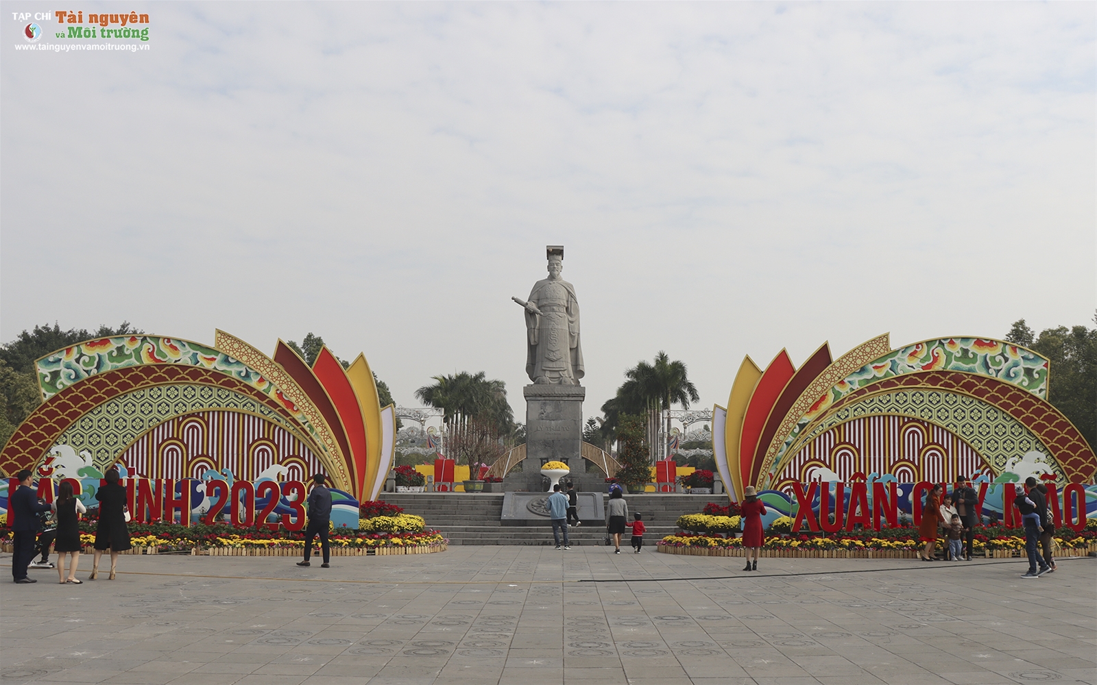 Bắc Ninh: Đường hoa Lý Thái Tổ chào Xuân Quý Mão năm 2023