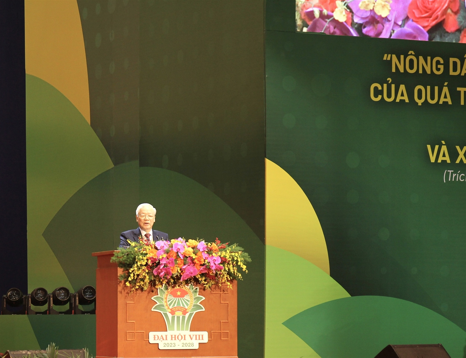 Đại hội đại biểu toàn quốc Hội Nông dân Việt Nam lần thứ VIII                                nhiệm kỳ 2023 - 2028 thành công tốt đẹp