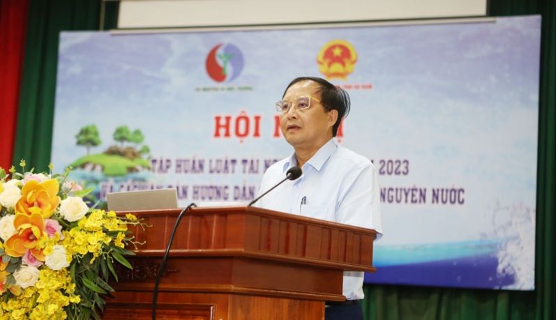 Tập huấn Luật Tài nguyên nước 2023 và các văn bản hướng dẫn thi hành Luật