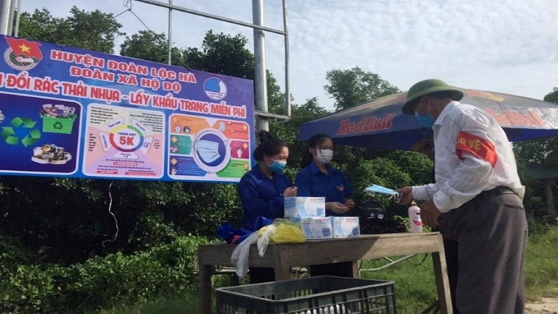 Nhân rộng nhiều mô hình không rác thải nhựa ở thành phố Hà Tĩnh