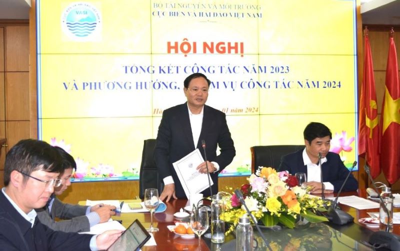 Cục Biển và Hải đảo Việt Nam tổ chức Hội nghị Tổng kết công tác 2023 và kế hoạch triển khai nhiệm vụ 2024