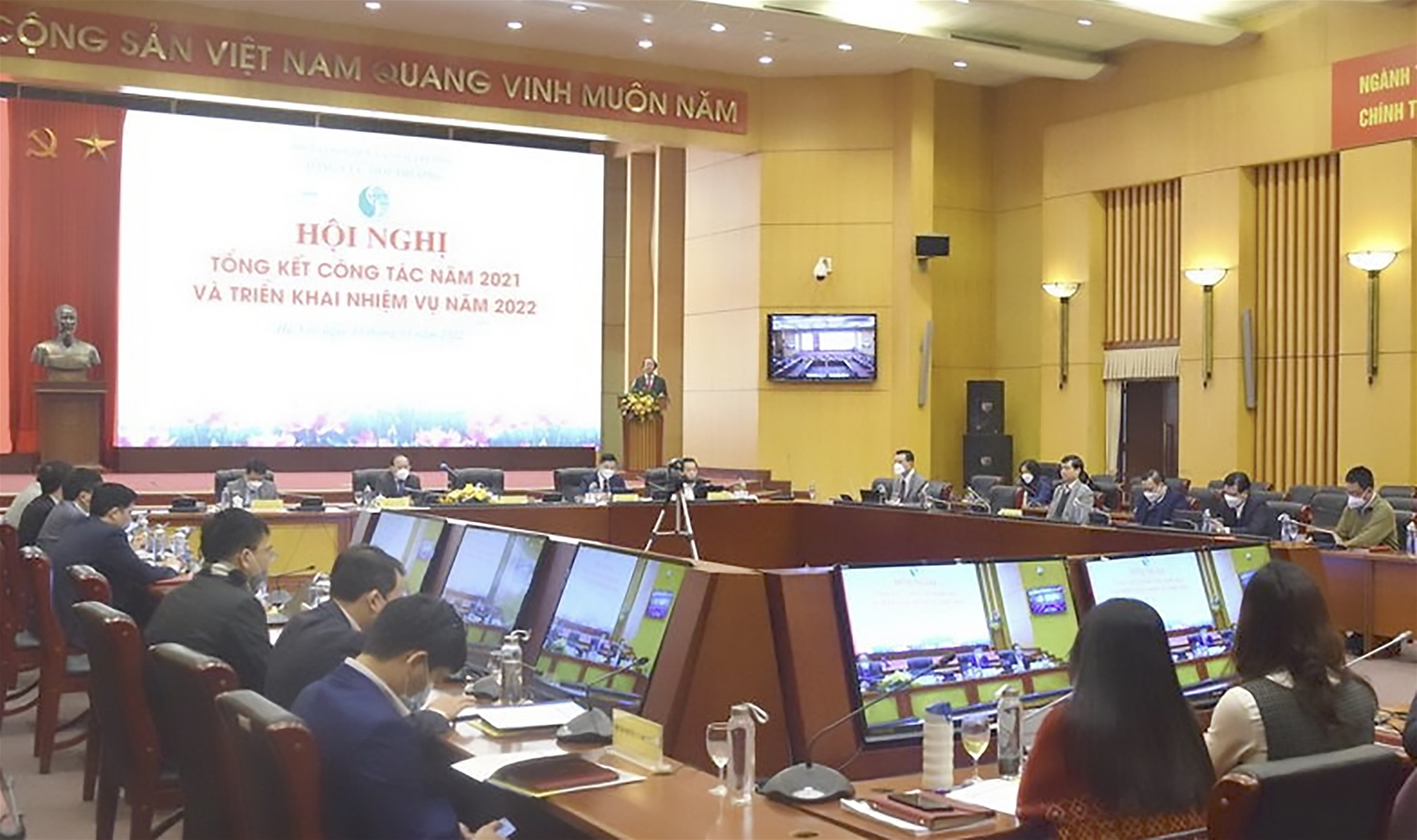 Ngành Tài nguyên và Môi trường tiếp tục thực hiện thắng lợi các nhiệm vụ, giải pháp năm 2022
