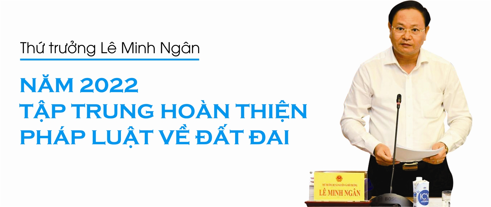 Ngành Tài nguyên và Môi trường tiếp tục thực hiện thắng lợi các nhiệm vụ, giải pháp năm 2022