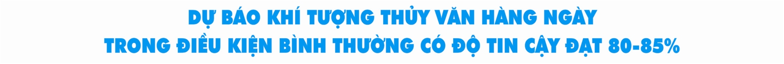 Chiến lược phát triển ngành khí tượng thủy văn đến năm 2030, tầm nhìn đến năm 2045