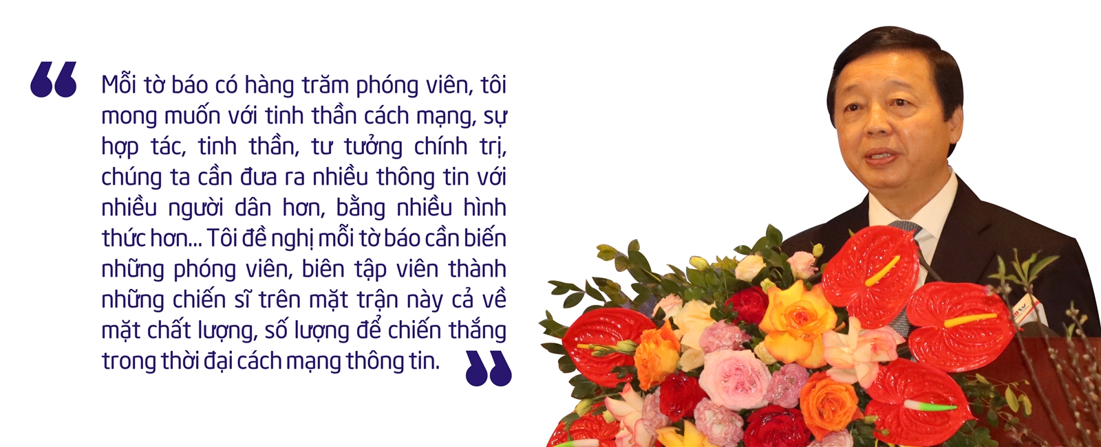 Báo chí cần nêu cao ngọn cờ tiên phong, phát huy cao độ tinh thần trách nhiệm