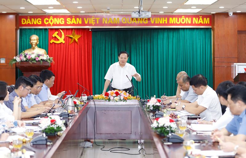 Thứ trưởng Lê Minh Ngân ghi nhận sự cố gắng của 03 đơn vị truyền thông trực thuộc Bộ Tài nguyên và Môi trường