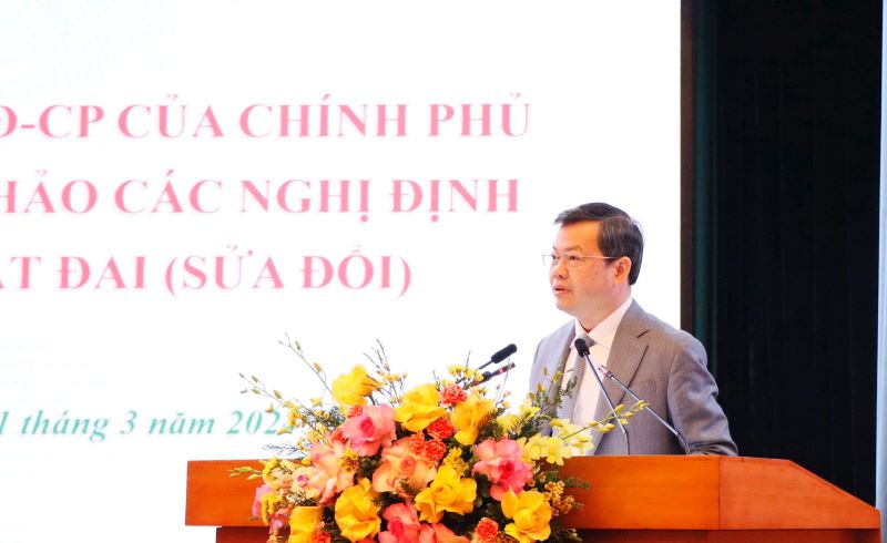 Bộ TN&MT: Triển khai Nghị định số 12/2024/NĐ-CP và lấy ý kiến góp ý dự thảo các Nghị định hướng dẫn thi hành Luật Đất đai 2024