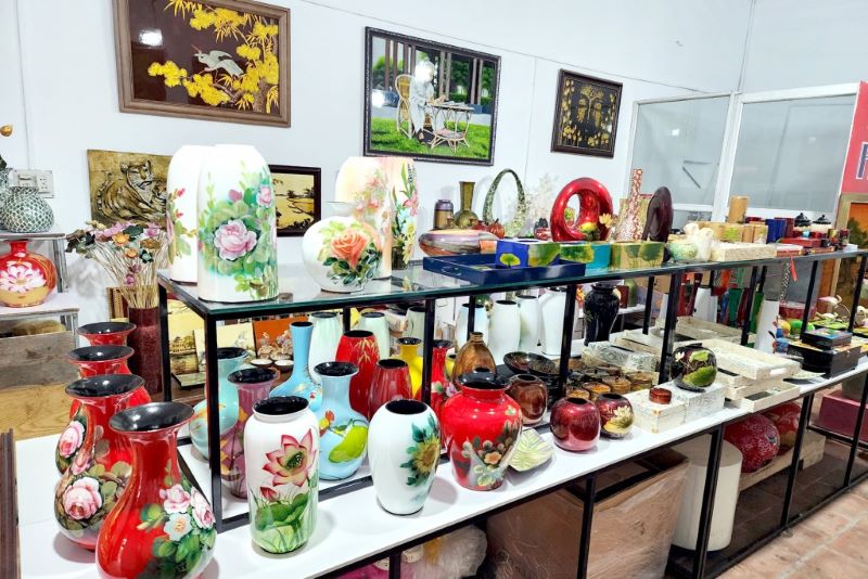 Sun craft: Chung tay phát triển xanh hóa làng nghề Sơn mài Hạ Thái