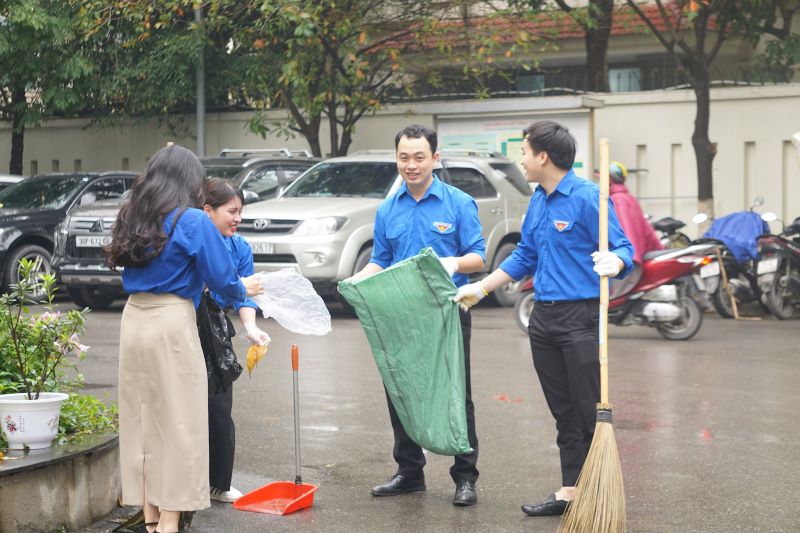 Sức trẻ thanh niên Bộ Tài nguyên và Môi trường: Tràn căng nhựa sống!