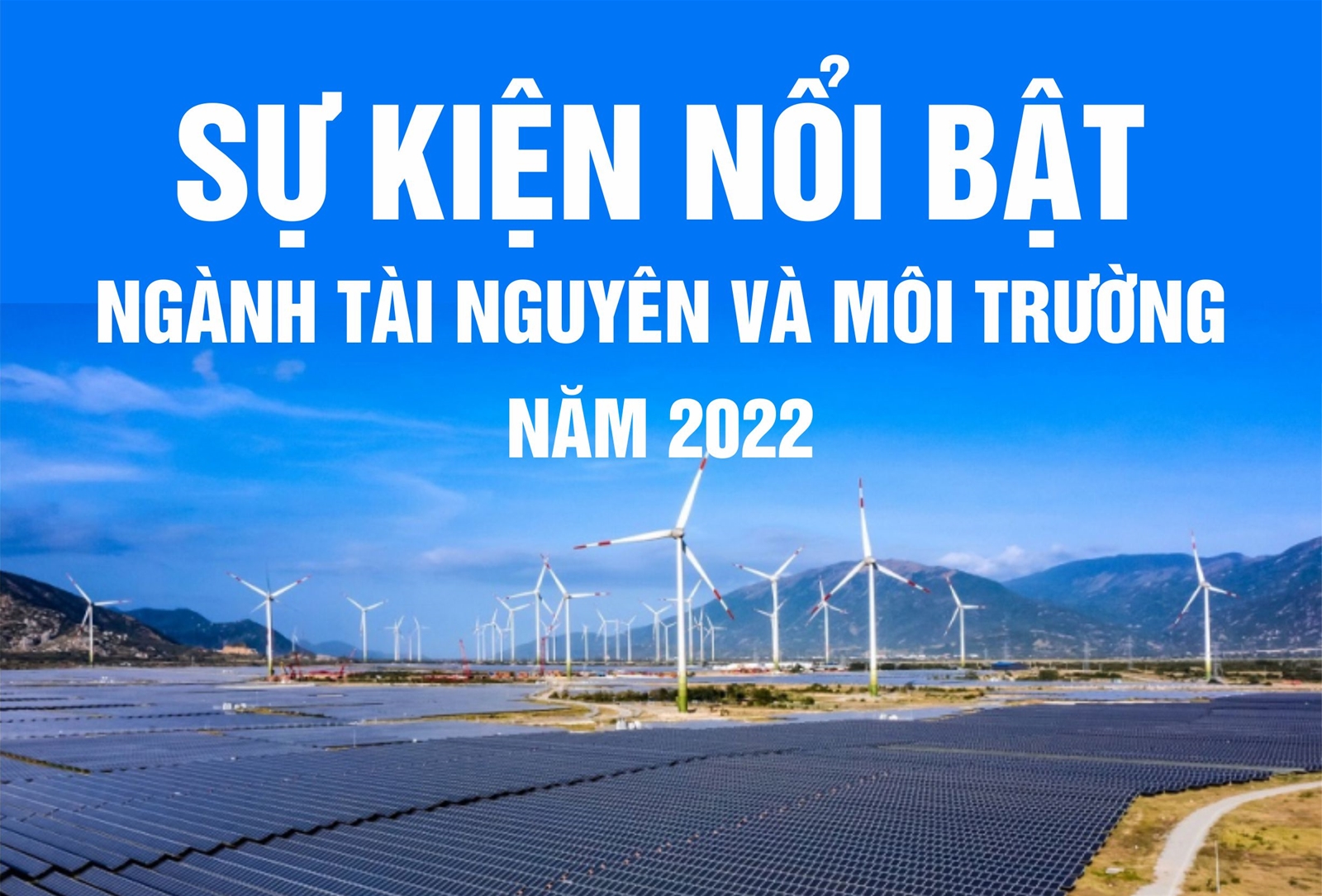Công bố các sự kiện ngành tài nguyên và môi trường năm 2022