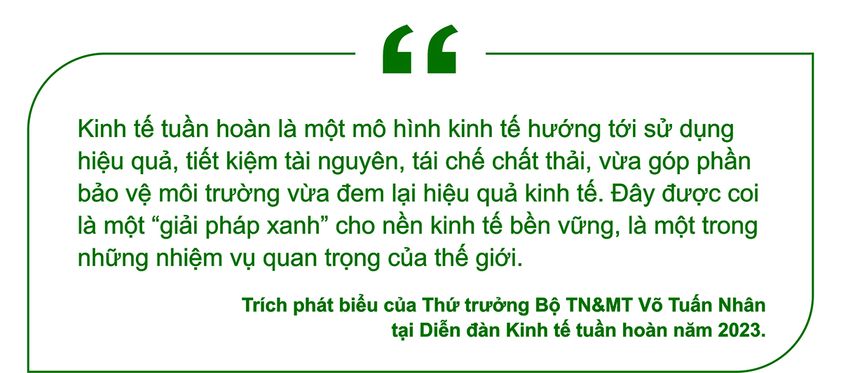 Kinh tế tuần hoàn: Chìa khoá cho phát triển bền vững