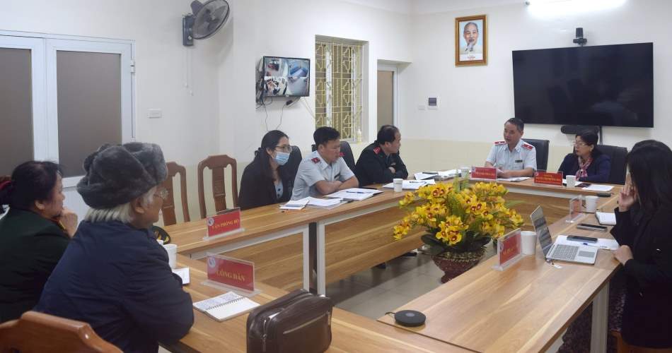 Lãnh đạo Bộ Tài nguyên và Môi trường tiếp công dân định kỳ tháng 12/2023
