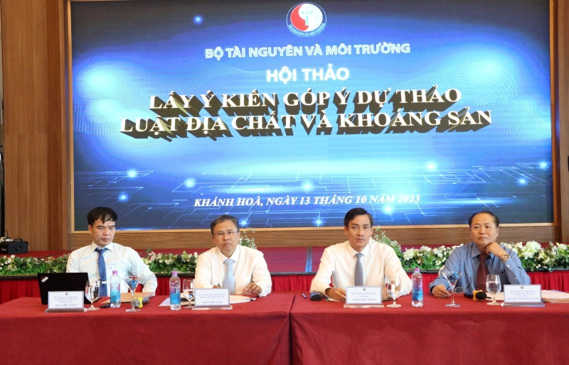 Dự thảo Luật Địa chất và Khoáng sản tiếp tục nhận được sự quan tâm và góp ý để hoàn thiện